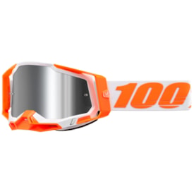 Óculos 100% Racecraft 2 Orange Espelhado Laranja