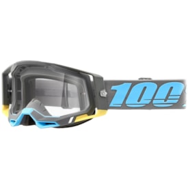 Segunda imagem do produto Óculos 100% Racecraft 2 Trinidad Cinza Azul
