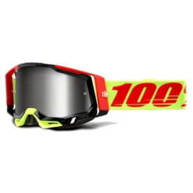 Óculos 100% Racecraft 2 Wiz Amarelo Fluor