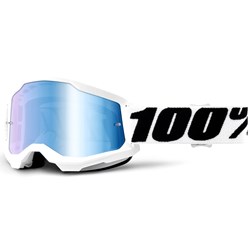Óculos 100% Strata 2 Espelhado Everest Branco