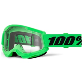 Óculos 100% Strata 2 Neon Green Verde
