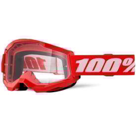 Óculos 100% Strata 2 Red Vermelho