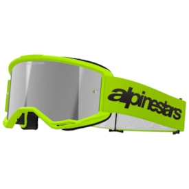 Óculos Alpinestars Vision 3 Wordmark Espelhado Amarelo Fluor