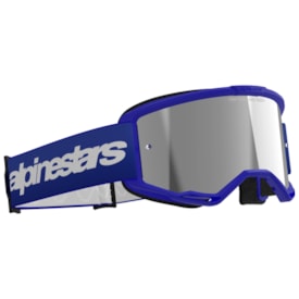 Segunda imagem do produto Óculos Alpinestars Vision 3 Wordmark Espelhado Azul