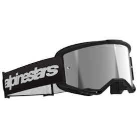 Segunda imagem do produto Óculos Alpinestars Vision 3 Wordmark Espelhado Preto