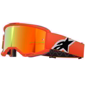 Óculos Alpinestars Vision 5 Corp Espelhado Laranja