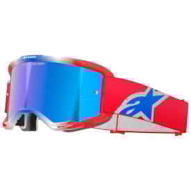 Óculos Alpinestars Vision 5 Corp Espelhado Vermelho Azul