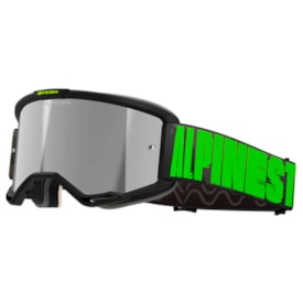Óculos Alpinestars Vision 5 Hollow Espelhado Cinza Fluor