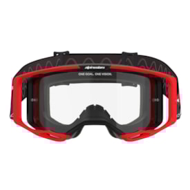 Segunda imagem do produto Óculos Alpinestars Vision 8 Luar Vermelho Preto