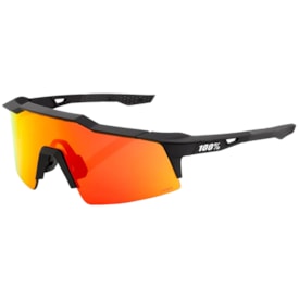 Óculos de Sol 100% Speedcraft SL Soft Tact Preto Vermelho