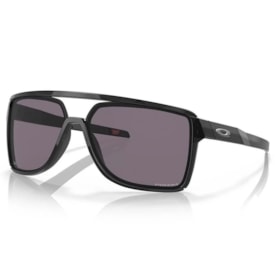 Óculos de Sol Oakley Castel Prizm Grey Preto Cinza