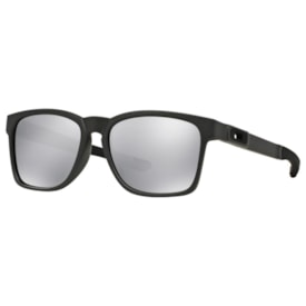 Oculos De Sol Oakley Catalyst Cinza Lente Cromo Iridium