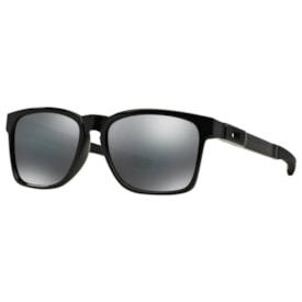 Oculos De Sol Oakley Catalyst Preto Lente Preto Iridium