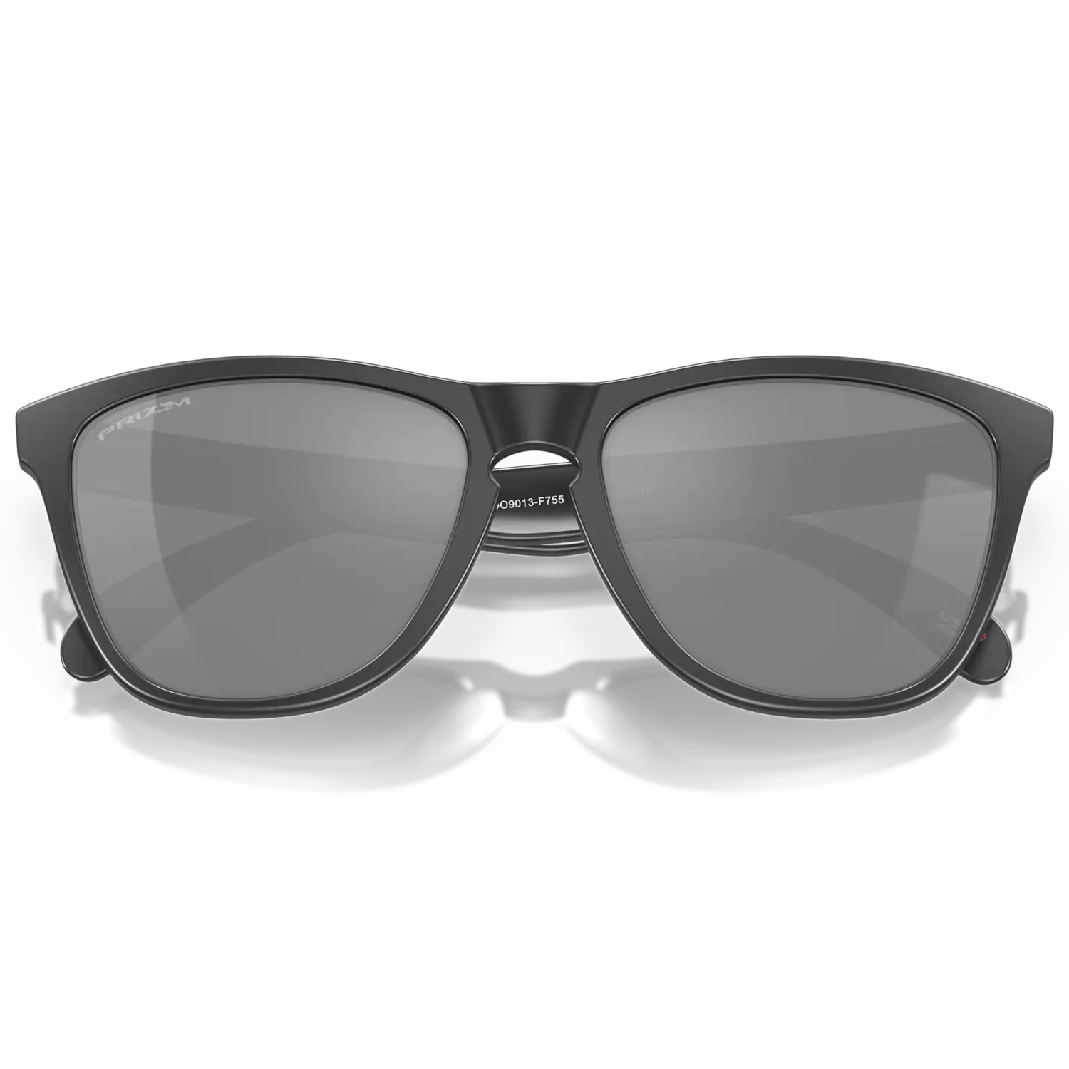 Oculos De Sol Oakley Frogskins Preto Com Lente Preta Polarizada Prizm