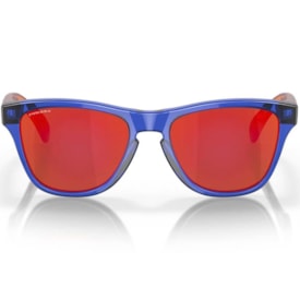 Segunda imagem do produto Óculos de Sol Oakley Frogskins Xxs Laranja Azul Prizm Ruby
