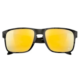 Segunda imagem do produto Óculos de Sol Oakley Holbrook Moto Gp Tortoise Prizm Dourado 24k