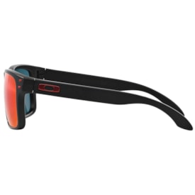 Segunda imagem do produto Oculos De Sol Oakley Holbrook Preto Lente Vermelha Iridium