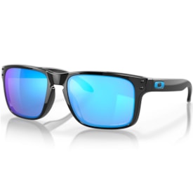 Óculos de Sol Oakley Holbrook Preto Prizm Sapphire Azul
