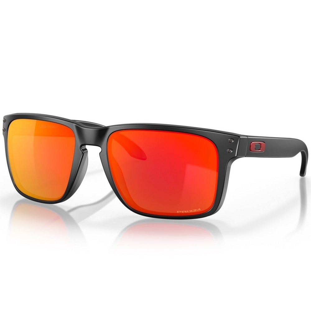 Óculos de Sol Oakley Holbrook XL Preto Prizm Ruby Vermelho