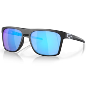 Óculos de Sol Oakley Leffingwell Preto Prizm Sapphire Azul