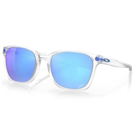 Óculos de Sol Oakley Ojector Matte Clear Prizm Sapphire Azul