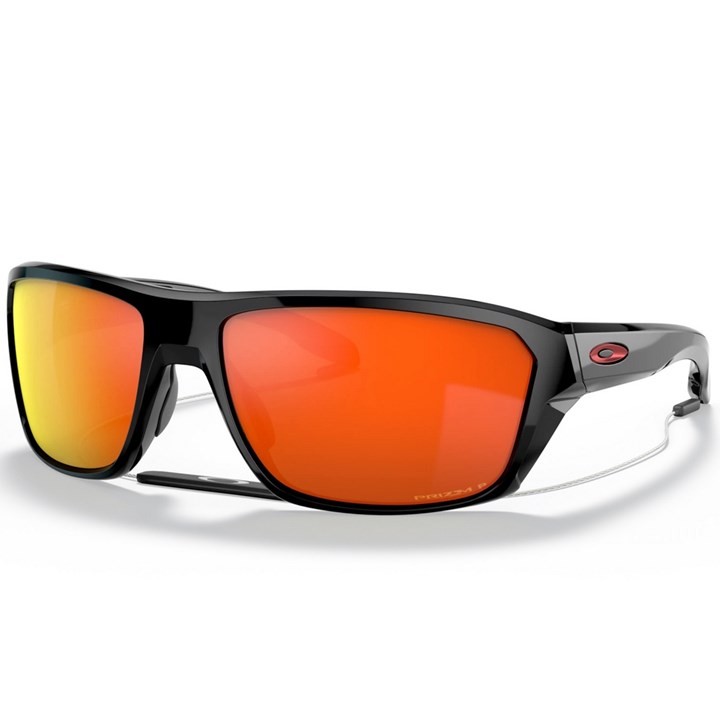 Oculos De Sol Oakley Splip Shot Preto Lente Vermelha Prizm Polarizado -  Gringa MX