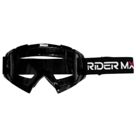 Óculos de Trilha Rider Mx Preto