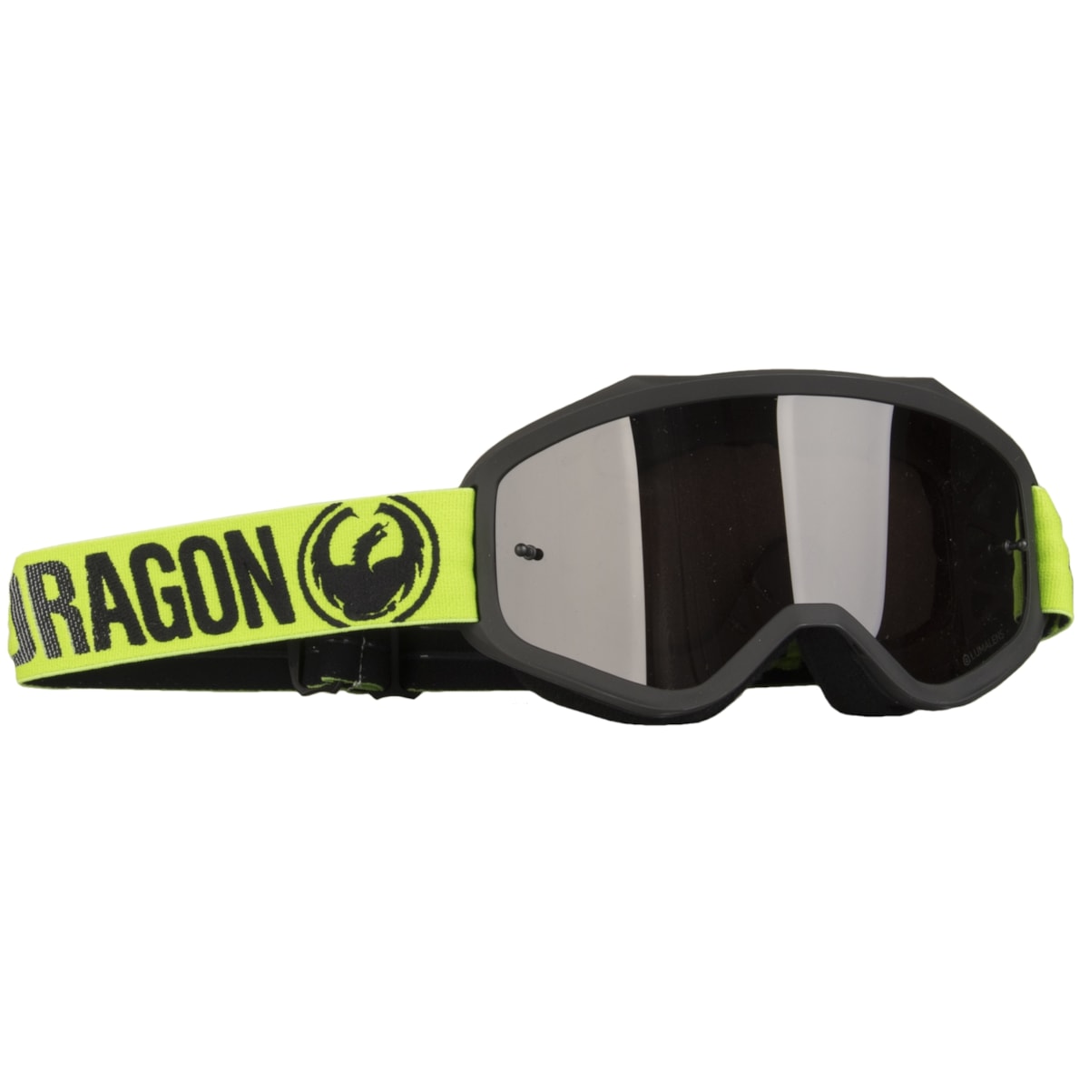 Óculos Dragon Mxv Preto Verde Lente Fume Lumalens, image size:1200x1200