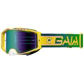 Óculos Gaia Shield Brasil Espelhado Amarelo