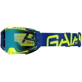Óculos Gaia Shield Neon Espelhado Verde Fluor