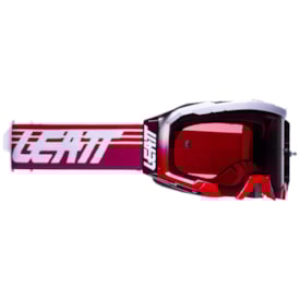 Óculos Leatt Brace Velocity 5.5 Vermelho Branco