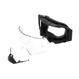 Segunda imagem do produto Óculos Leatt Velocity 4.5 Laranja Preto