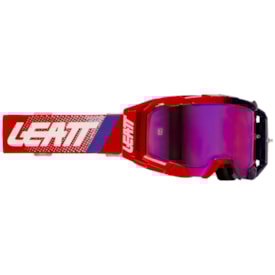 Óculos Leatt Velocity 5.5 Iriz Sunburn Espelhado Vermelho