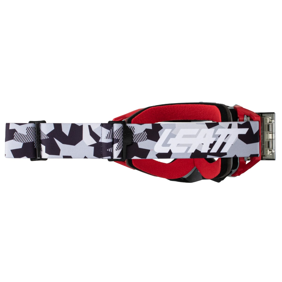 Segunda imagem do produto Óculos Leatt Velocity 5.5 Roll-Off Cinza Vermelho