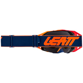 Segunda imagem do produto Óculos Leatt Velocity 6.5 Cryztal Iriz Flame Laranja Azul Vermelho