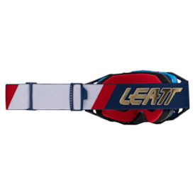 Segunda imagem do produto Óculos Leatt Velocity 6.5 Cryztal Iriz Royal Azul Vermelho