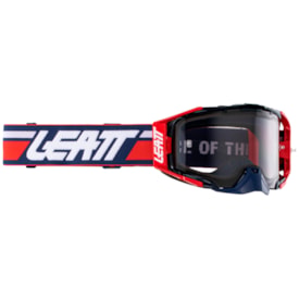 Óculos Leatt Velocity 6.5 Fumê Azul Vermelho