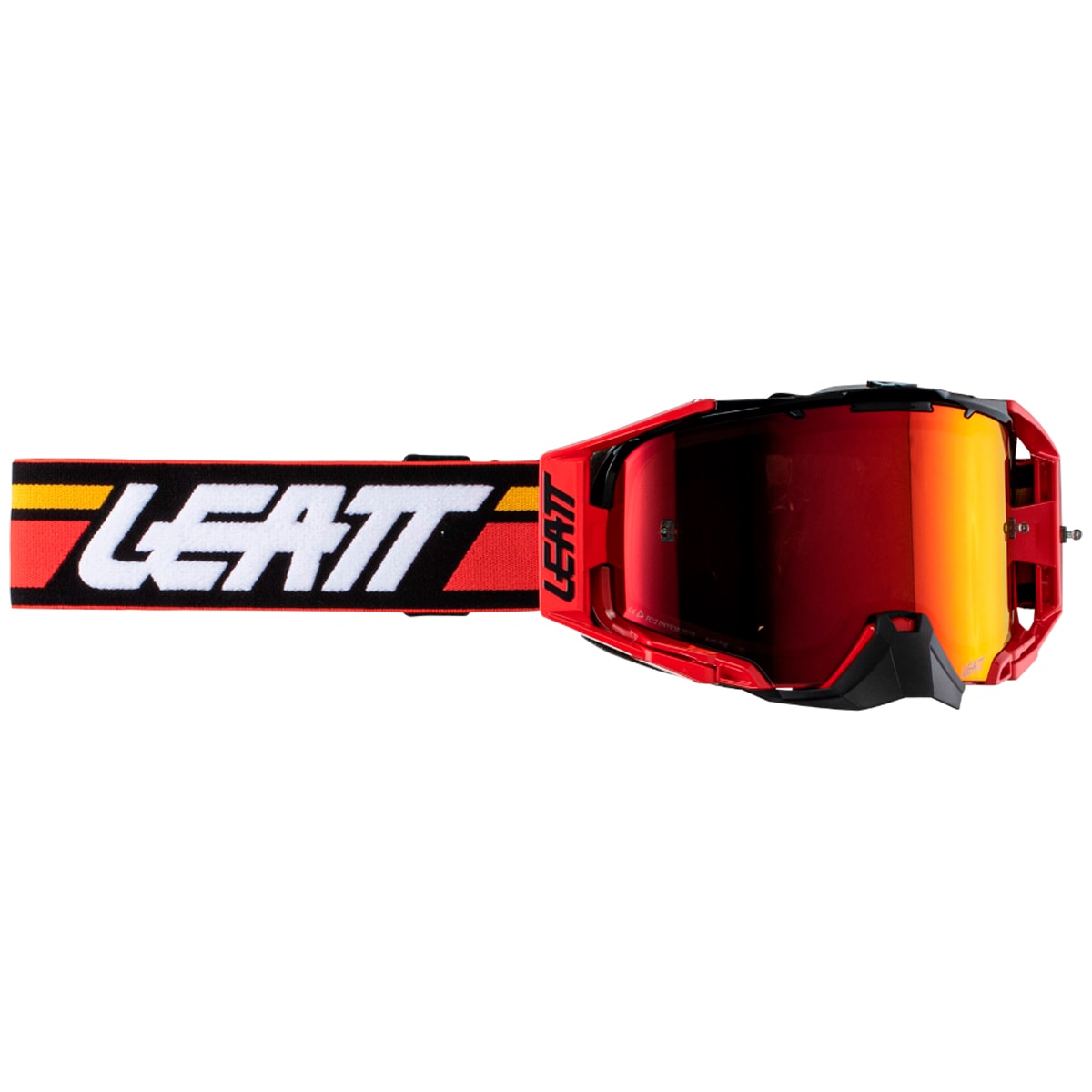 Óculos Leatt Velocity 6.5 Iriz Espelhado Vermelho Preto