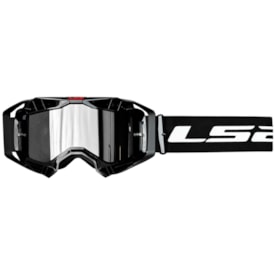 Óculos Ls2 Aura Pro Espelhado Preto