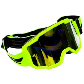 Segunda imagem do produto Óculos Ls2 Charger Espelhado Amarelo Fluor