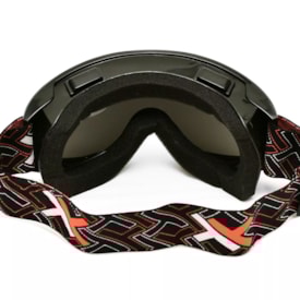 Segunda imagem do produto Óculos Mattos Racing Mx Preto Espelhado