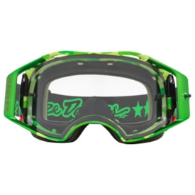 Segunda imagem do produto Óculos Oakley Airbrake MTB Troy Lee Designs Dazzle Green Jungle