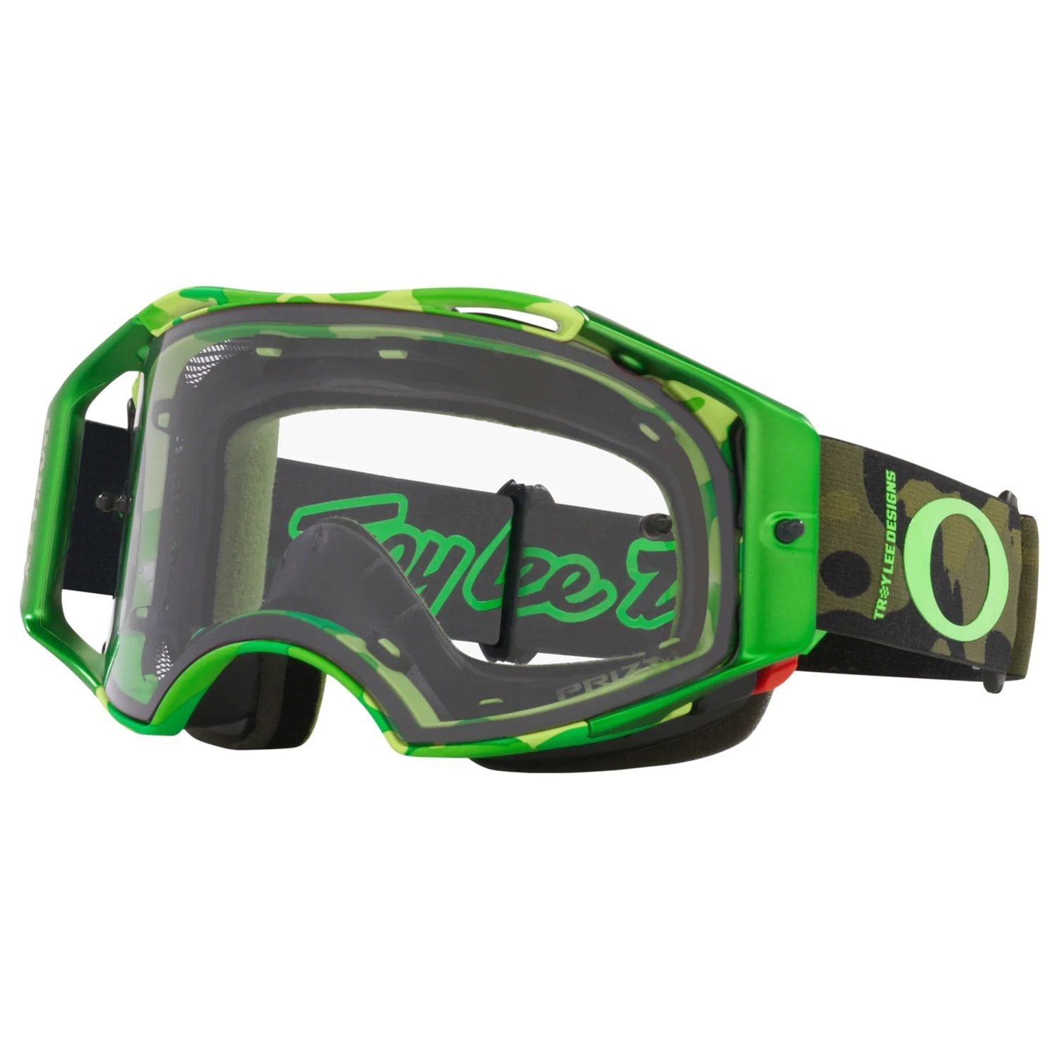 Óculos Oakley Airbrake MTB Troy Lee Designs Dazzle Green Jungle