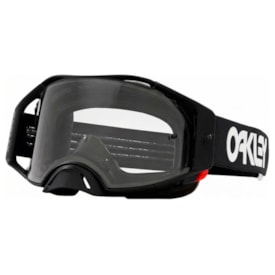Óculos Oakley Airbrake MX Black White Preto