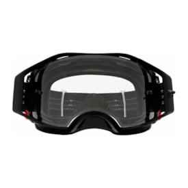 Segunda imagem do produto Óculos Oakley Airbrake MX Black White Preto