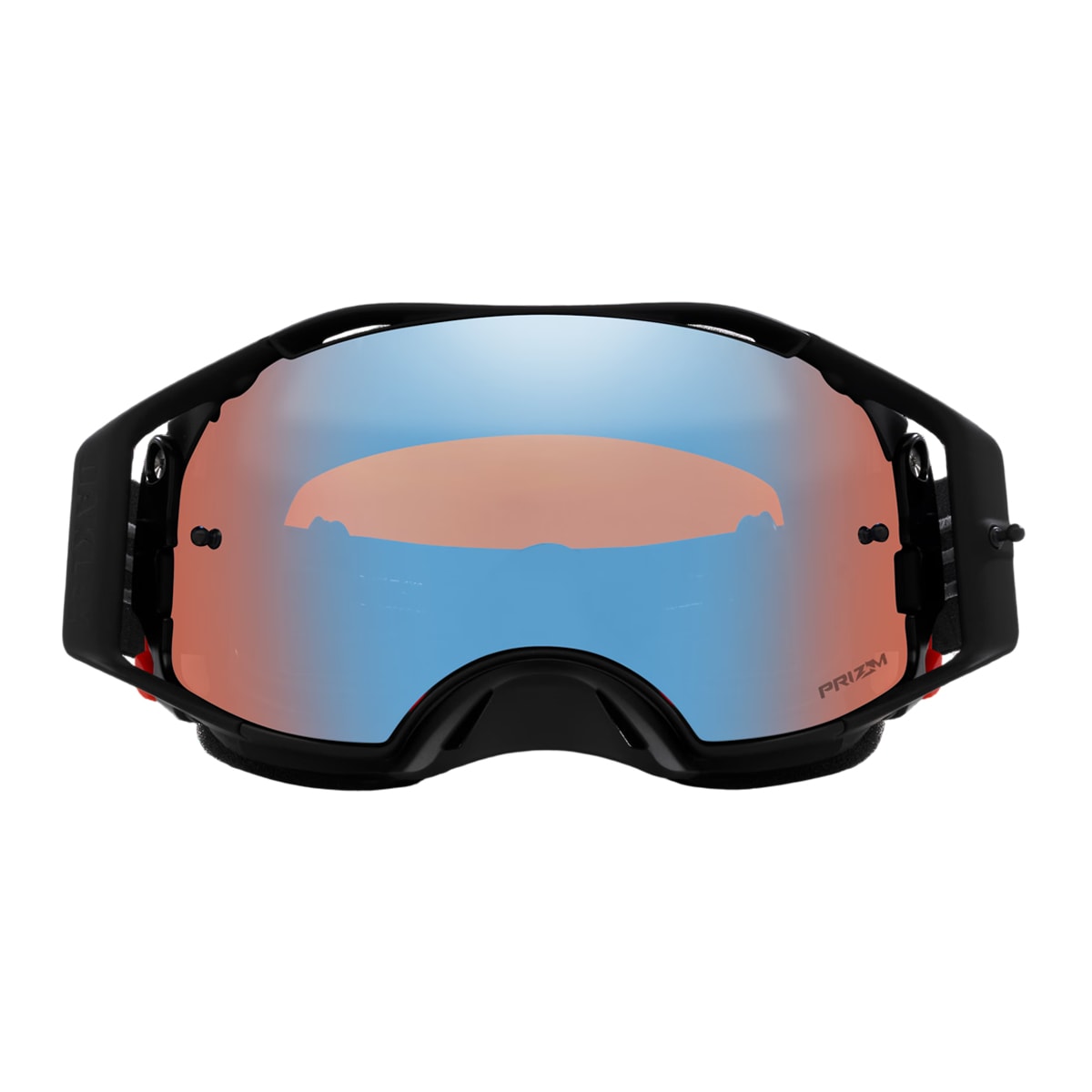 Óculos Oakley Airbrake MX Orange Prizm Espelhado Laranja Preto