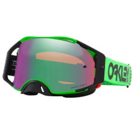 Óculos Oakley Airbrake MX Green Prizm Espelhado Verde Preto