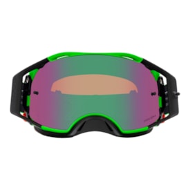Segunda imagem do produto Óculos Oakley Airbrake MX Green Prizm Espelhado Verde Preto