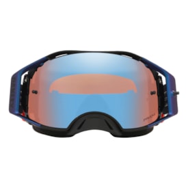 Segunda imagem do produto Óculos Oakley Airbrake MX Grey Strike Prizm Espelhado Cinza Azul