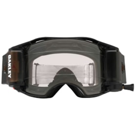Segunda imagem do produto Óculos Oakley Airbrake Mx Jet Black Speed Roll Off Preto